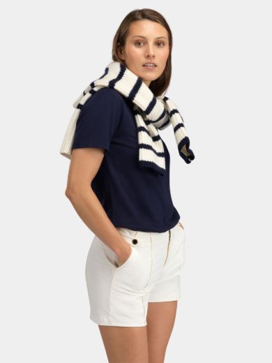 Bilde av WoolLand Tuva t-shirt woman  Blue ink